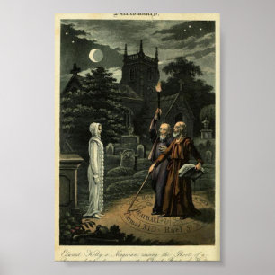 Vintagens astronomi Illustration Poster