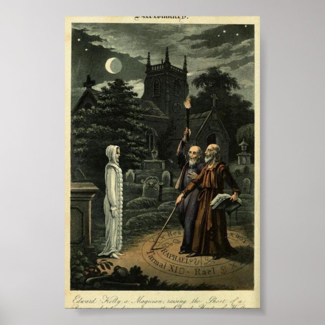 Vintagens astronomi Illustration Poster (Framsidan)