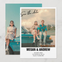 Vintagens återfoto bröllop