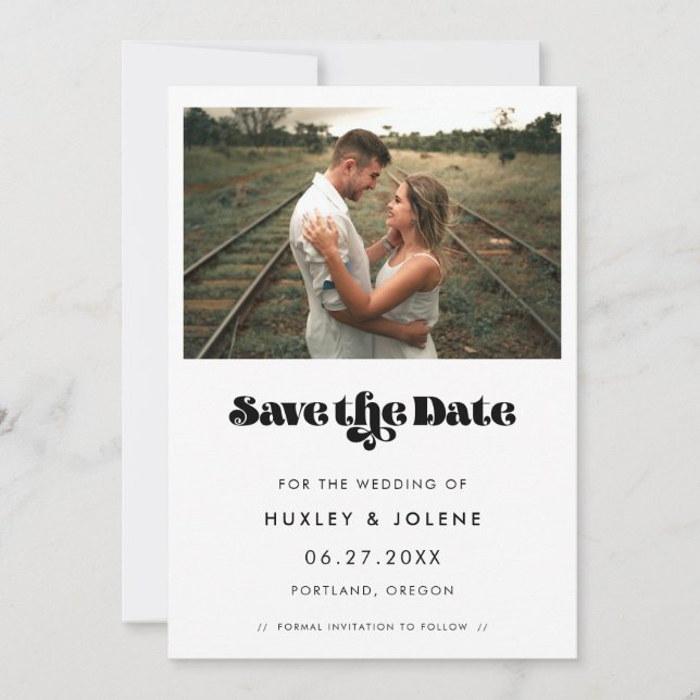 Vintagens återställningsskript Spara datumfoto Datumet (Framsida)