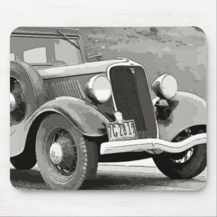 Vintagens automatiska musknapp musmatta