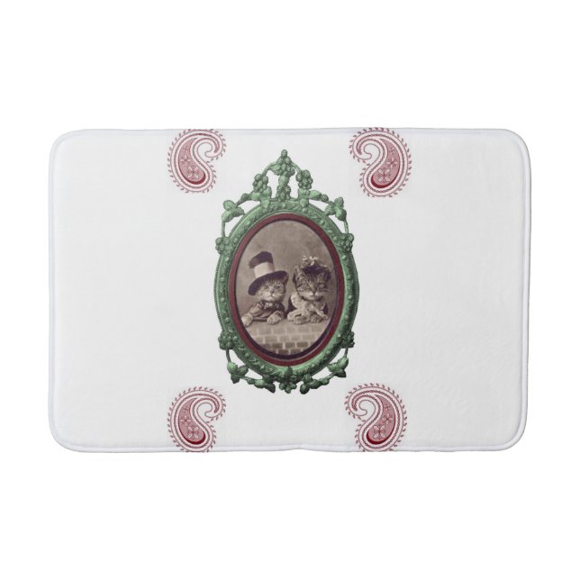 vintagens badrumsbadkar badrumsmatta (Framsidan)