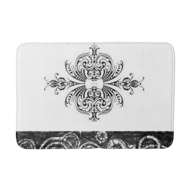 vintagens badrumsbadkar badrumsmatta (Framsidan)