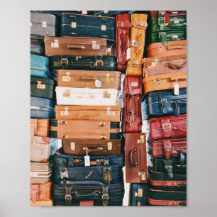 Vintagens bagage poster