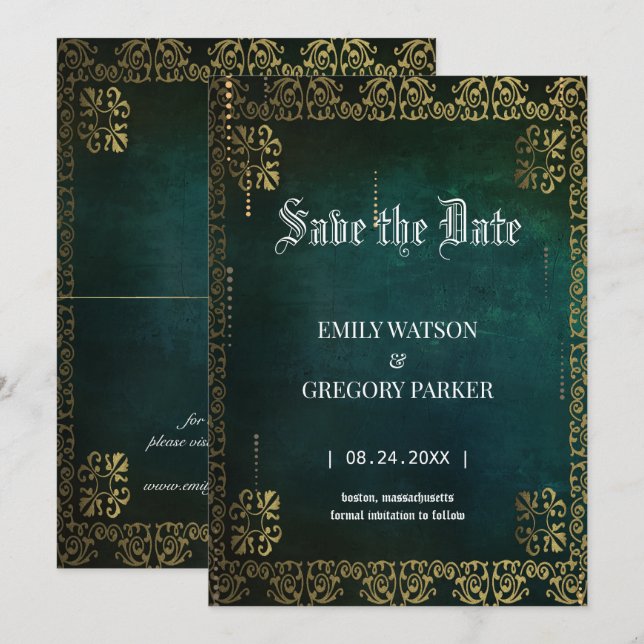 Vintagens bakgrund Spara datum Datumet (Fram/baksida)