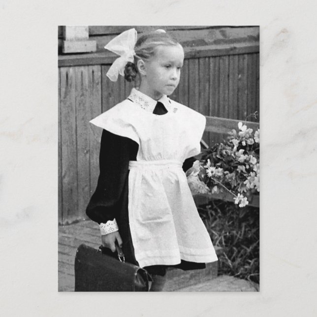 Vintagens barnvykort vykort (Framsida)