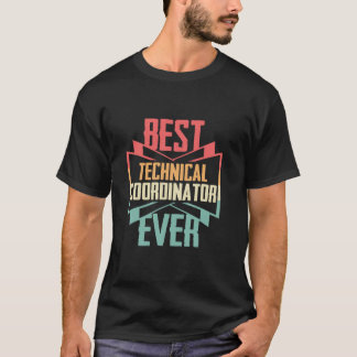 Vintagens bästa tekniska samordnare någonsin t shirt