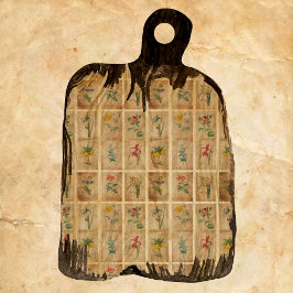 Vintagens Blommigt avböjer utgivningspapper