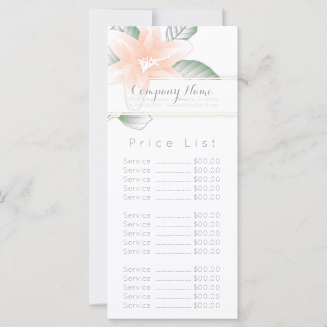 vintagens blommigt elegans (Framsida)