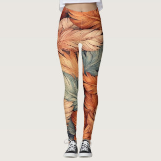 vintagens blommigt leggings