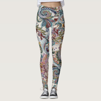 vintagens blommigt leggings