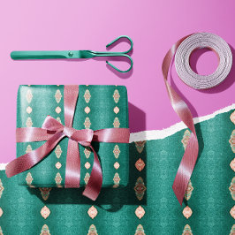 Vintagens Blommigt och Papper radbrytning