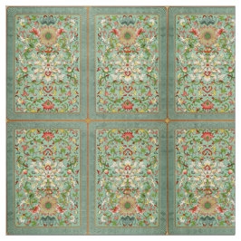 Vintagens Blommigt Passion Blomtextil Tyg