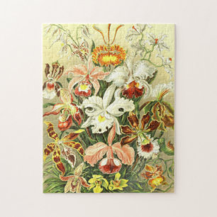 Vintagens Blommigt Pussel