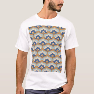 Vintagens Blommigt Sömlös design. T Shirt