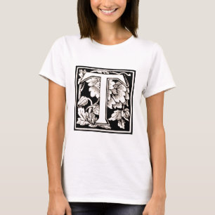 Vintagens Blommigt T-ram - Skift Tee