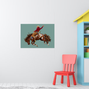 Vintagens bronkoförare poster