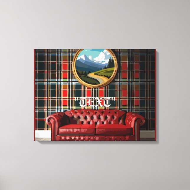 Vintagens Chic Canvastryck (Framsida)