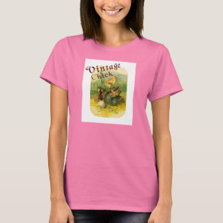 Vintagens Chick överst Tee