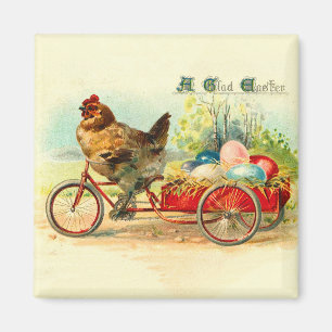 Vintagens chick på Påsk Magnet