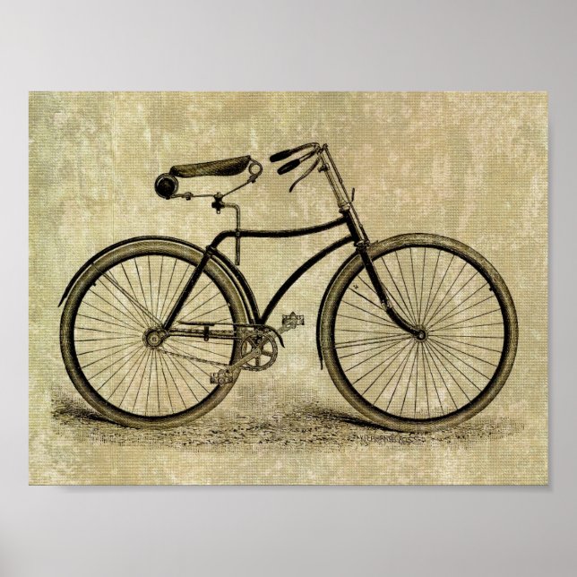 Vintagens cykel poster (Framsidan)