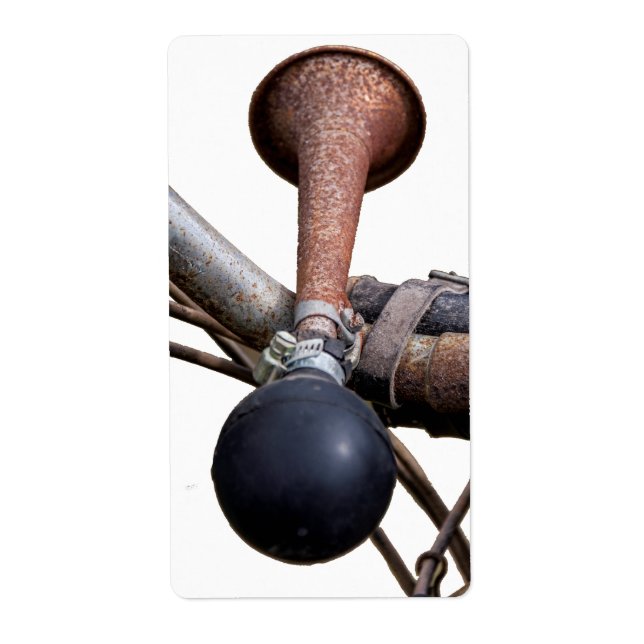 Vintagens cykelhorn fraktsedel (Framsidan)