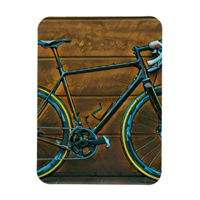 Vintagens cykelpresenter | Bergscykler Magnet (Vertikal)