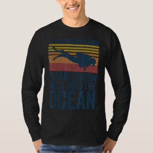 Vintagens Dyka För manar kvinnor Diver Scuba Di T Shirt