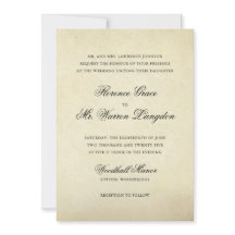 Vintagens Elegant Formell Bröllop