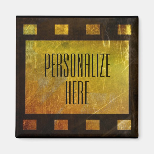 Vintagens filmrullfilm magnet (Framsidan)