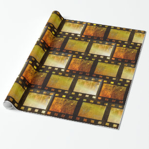 Vintagens filmrullfilm presentpapper
