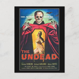 Vintagens filmskräck - vykort