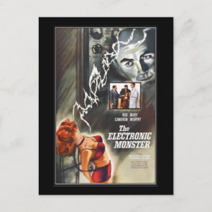 Vintagens filmskräck - vykort