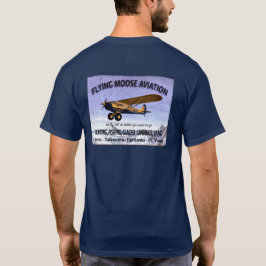 Vintagens flygande flygplanssignatur t shirt