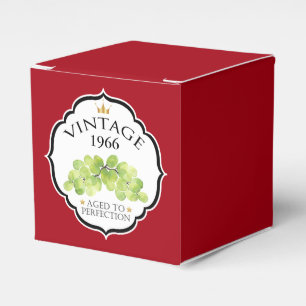 Vintagens födelsedag Födelsedag Vin Presentaskar