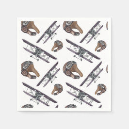 Vintagens Födelsedagsfest Pappersservett