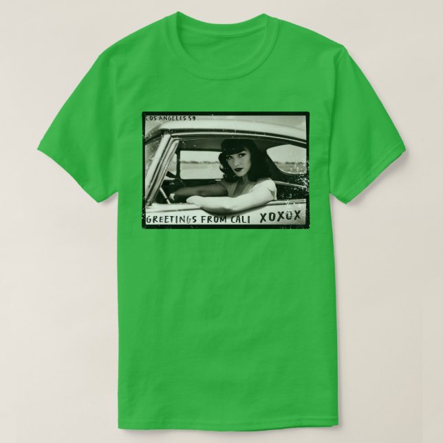 vintagens foto t shirt (Design framsida)