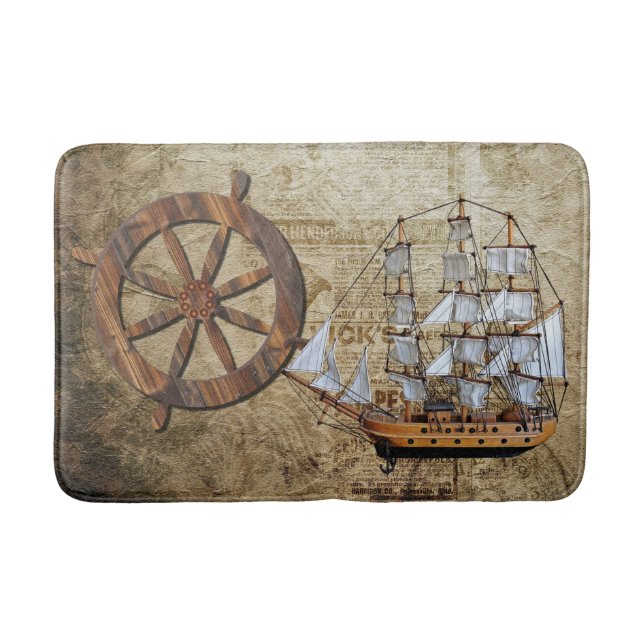 Vintagens Frakt Badrumsmatta (Framsidan)