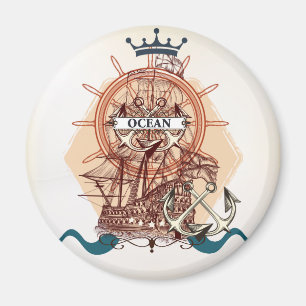 Vintagens Frakt, tema Magnet