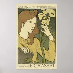 Vintagens Fransk Poster - Salon
