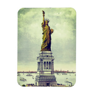 Vintagens Frihetsgudinnan Magnet