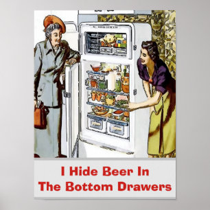 Vintagens fru Poster Redigera text