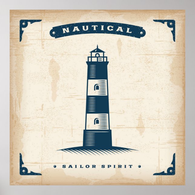 Vintagens fyr Poster 1 (Framsidan)