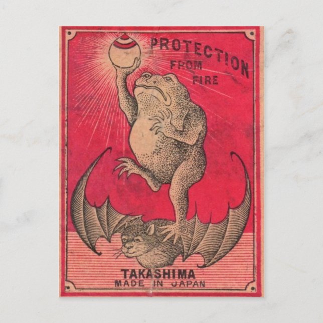 Vintagens grafikkort vykort (Framsida)