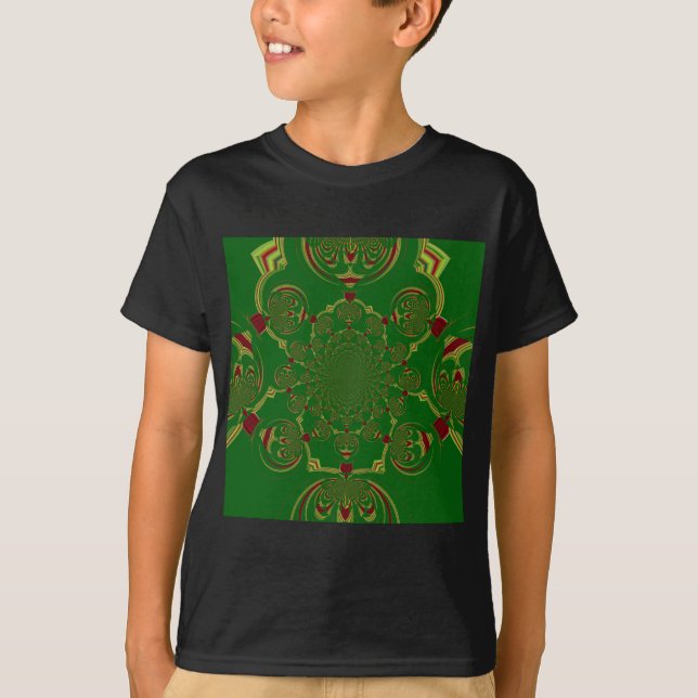 Vintagens Grönt T-shirt (Framsida)