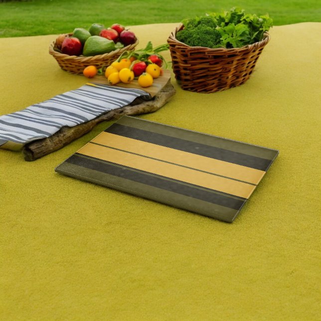 Vintagens Gult och Grönt Rand (Chopping Board)