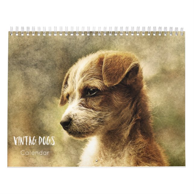 vintagens hund 2023 kalender (Omslag)