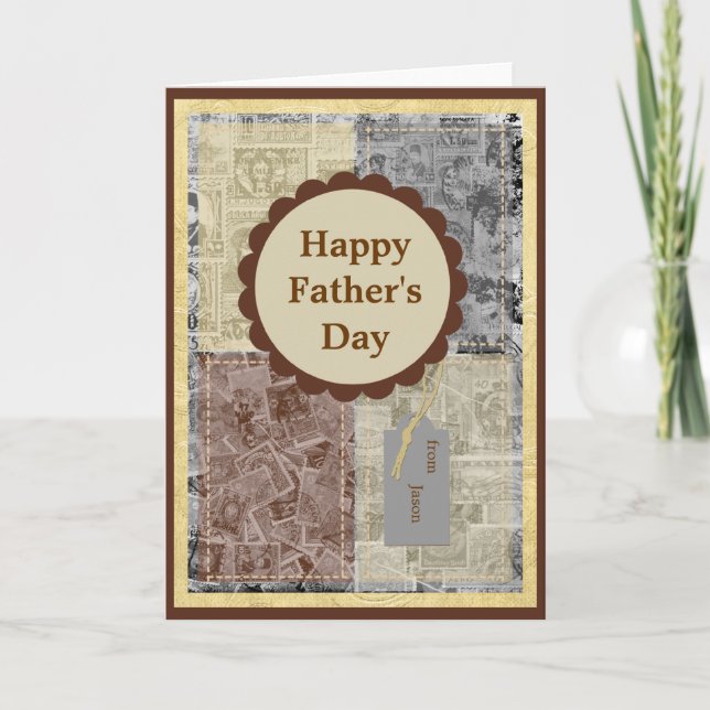 Vintagens inkassokort kort (Framsida)