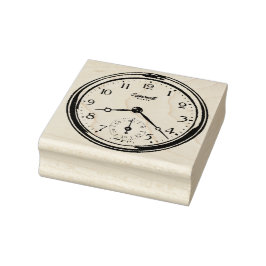 Vintagens inmatningsklocka stämpel