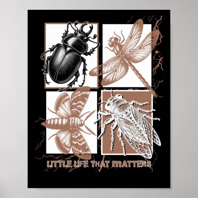 Vintagens Insektra - Beetle Poster (Framsidan)